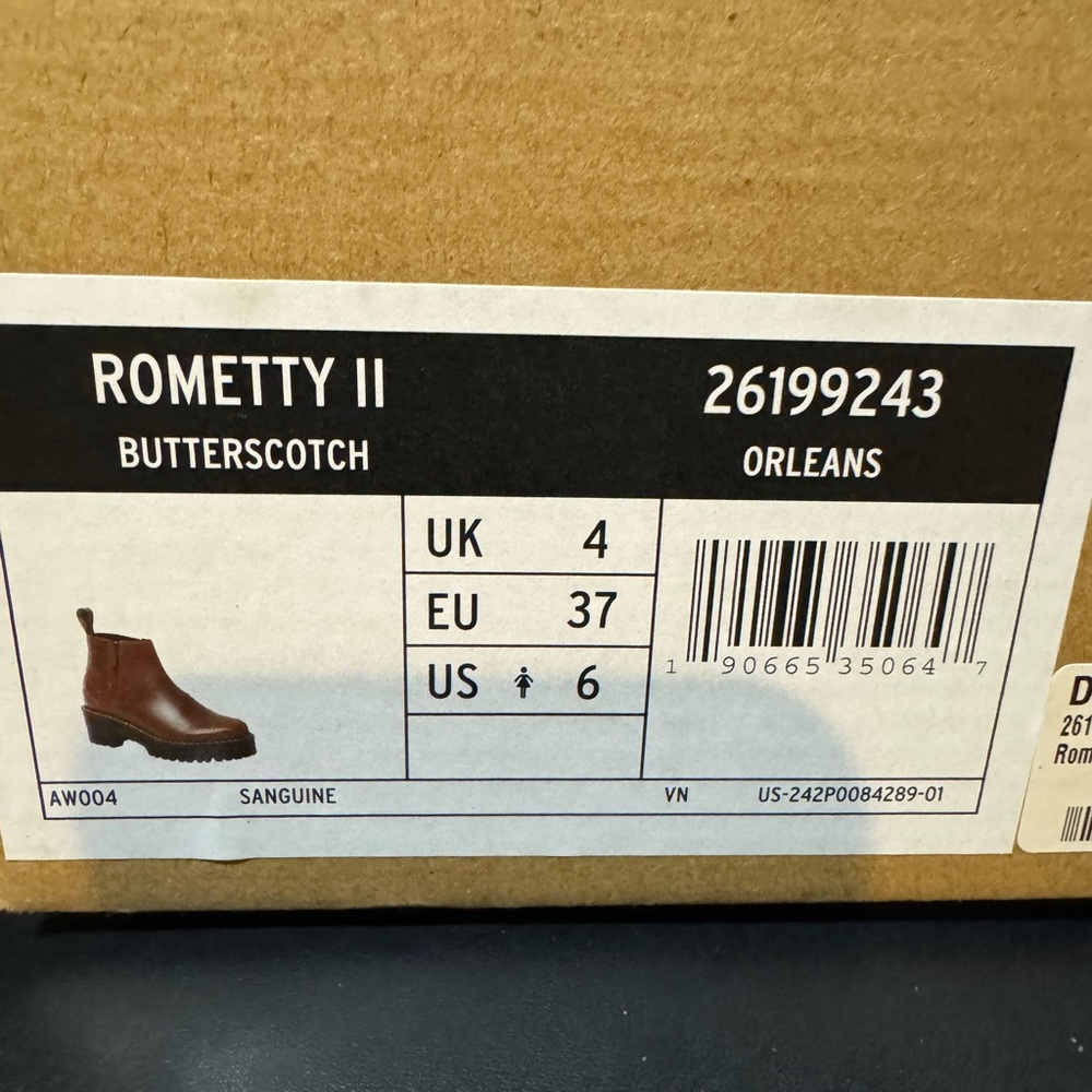 Dr. Martens Brown Ankle Boots